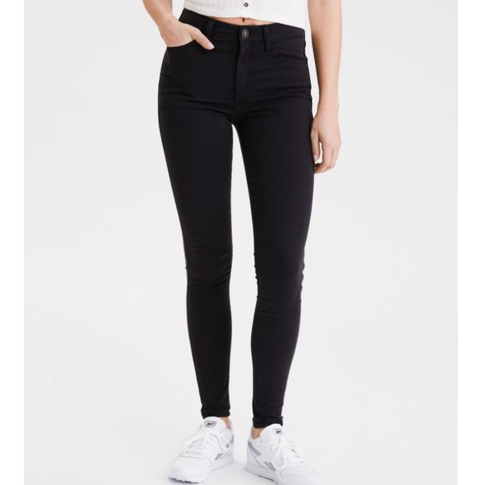 American eagle. True black. High rise Jegging